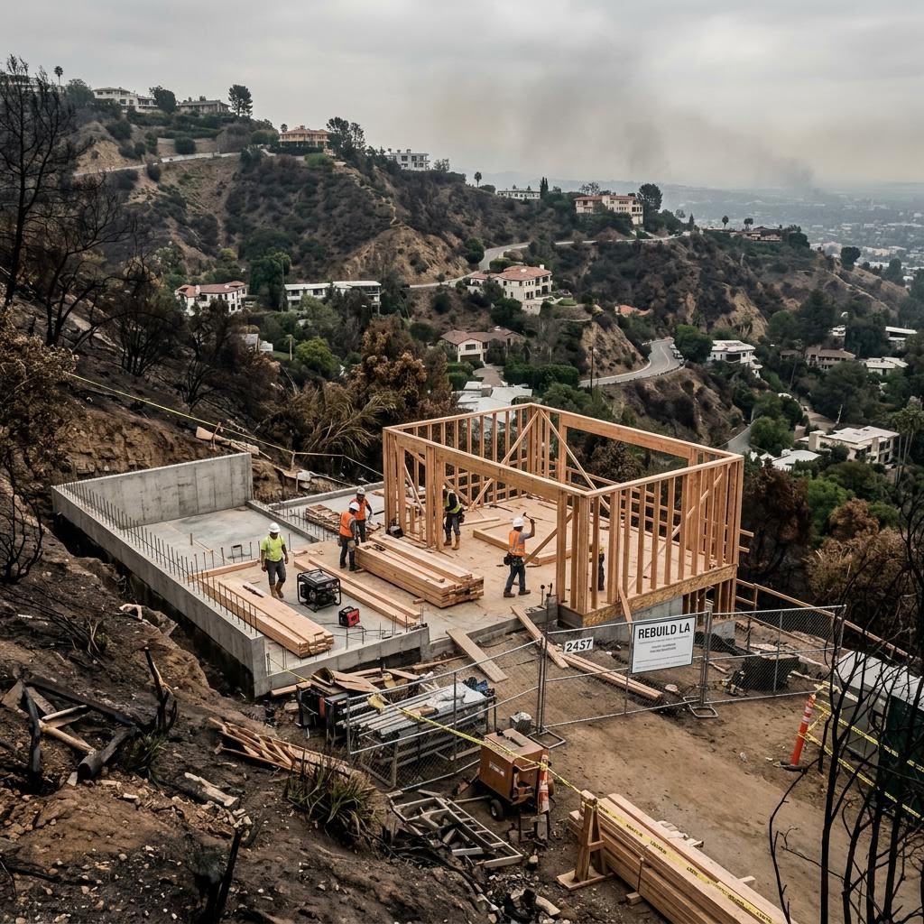 FEMA's 50% Rule (Substantial Damage) for Fire Rebuilds in Los Angeles: Complete Guide (2026)
