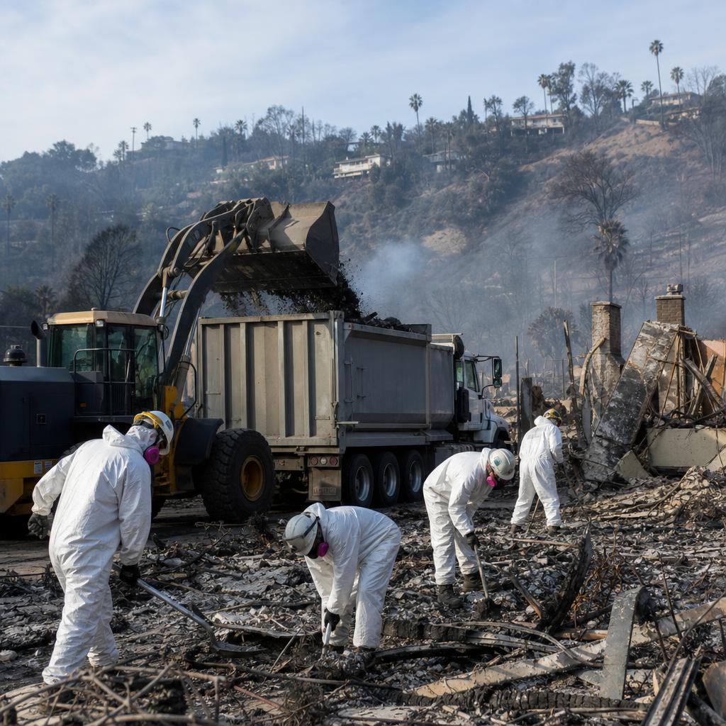 Wildfire Debris Removal in Los Angeles: What Has to Happen Before You Can Even Submit a Rebuild Permit (2026 Guide)