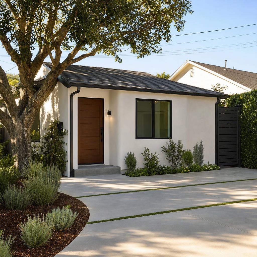 Single-family home in Los Angeles suited to a Junior Accessory Dwelling Unit conversion