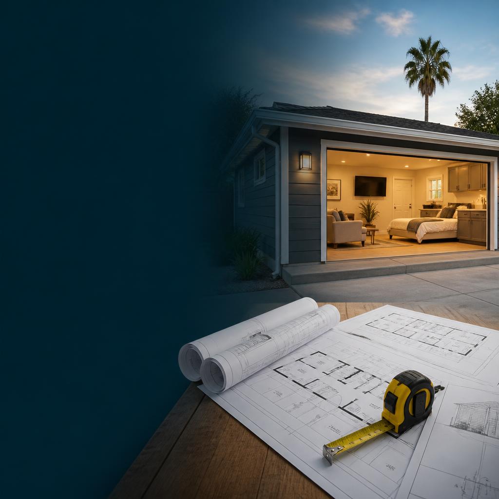 Planos y documentación para legalizar trabajo de construcción existente en Los Ángeles