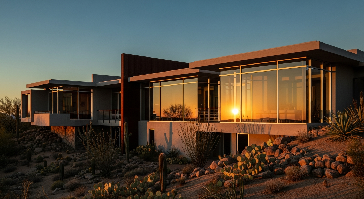 Arizona architecture and skyline